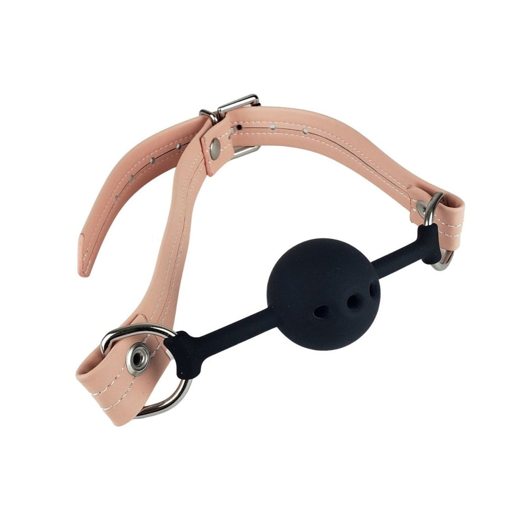 Spartacus - Silicone Ball Gag - Blush Pink
