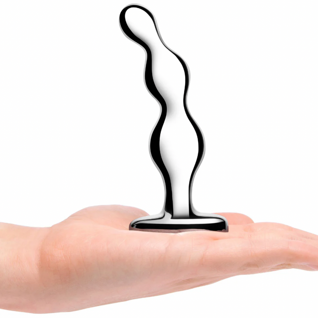 B Vibe - Stainless Steel Anal Beads