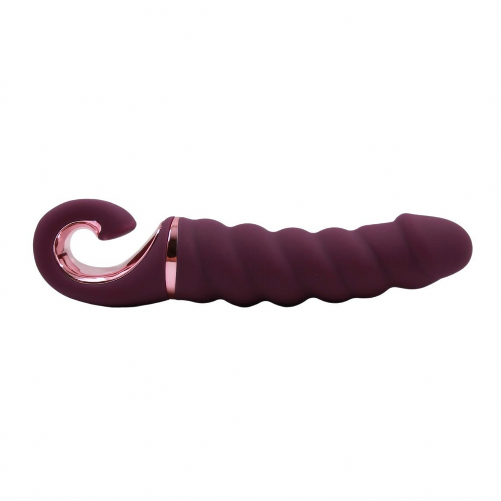 Adore U - Flora Ribbed Thrusting Vibrator