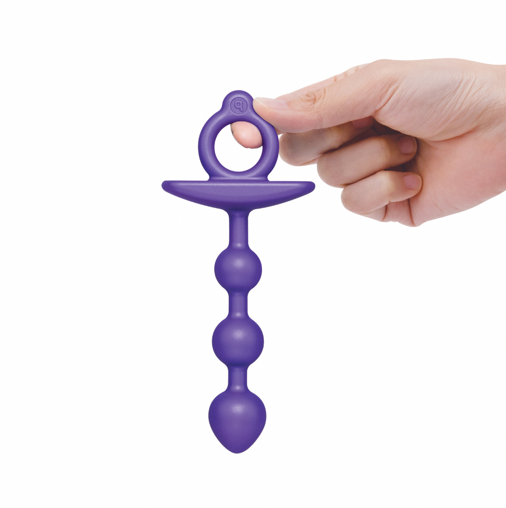 B-Vibe Butties - Zip Silicone Anal Beads