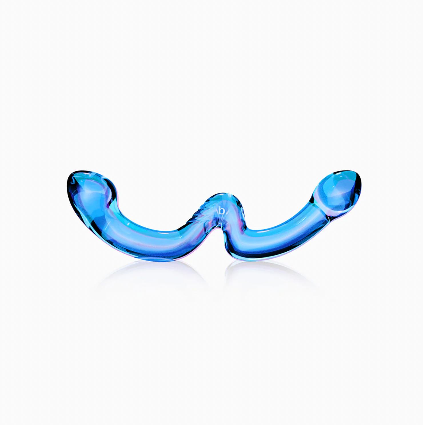Biird x Wicul - OhWii  Double-Ended Iridescent Glass Dildo