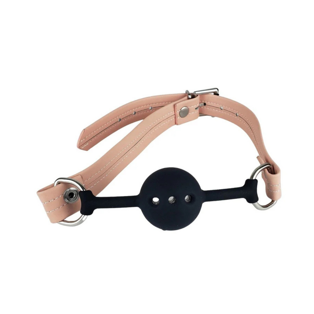 Spartacus - Silicone Ball Gag - Blush Pink