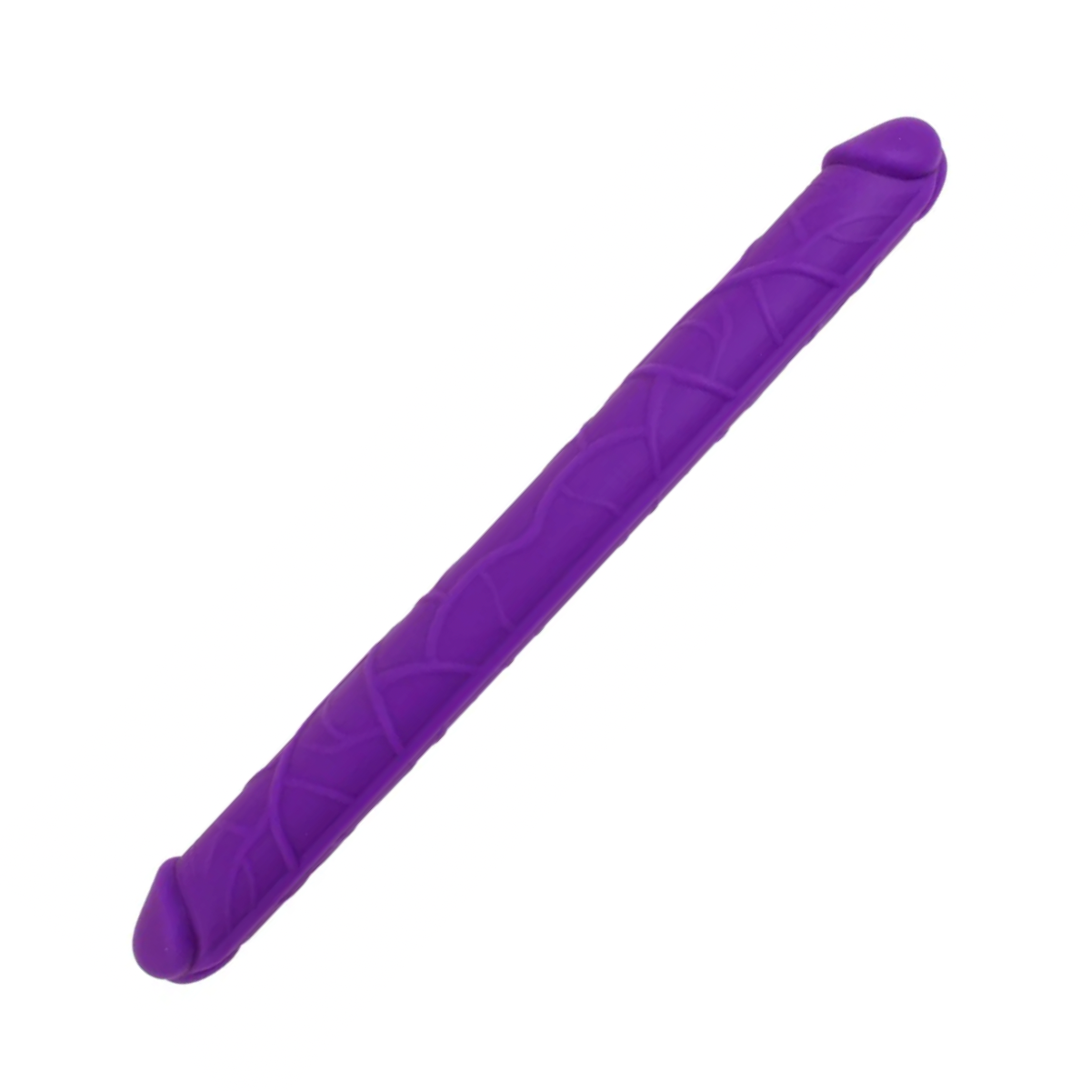 Adore U - 16in Realistic Double-Ended Dildo - Purple